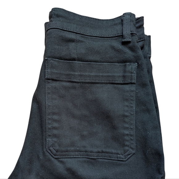 EVERLANE 2 PAIRS ANKLE CUT PANTS- CREAM & BLACK SIZE 0 - Picture 3 of 4